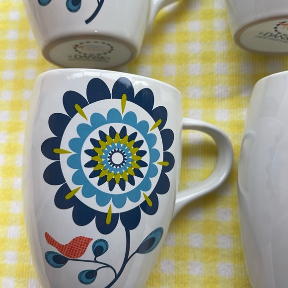 Set of 4 DANSK mugs - Picture 4 of 7